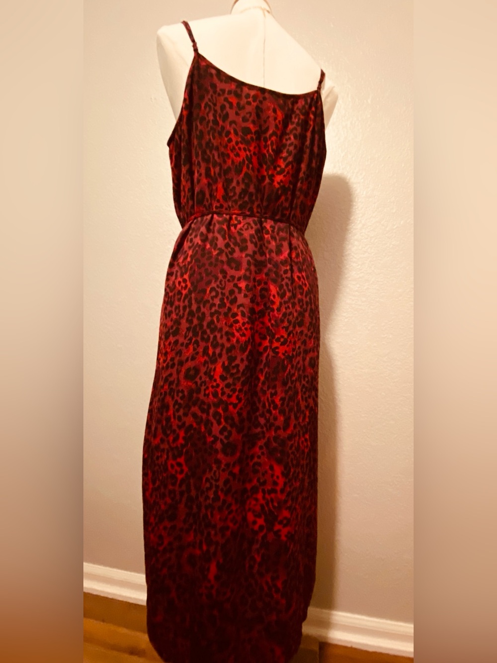 Maurices Red and Black Leopard-Print with a hint of purple - Picture 13 of 16